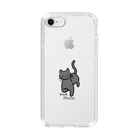 Slim Protection Case［ Original - CASEPLAY Cat - black ］