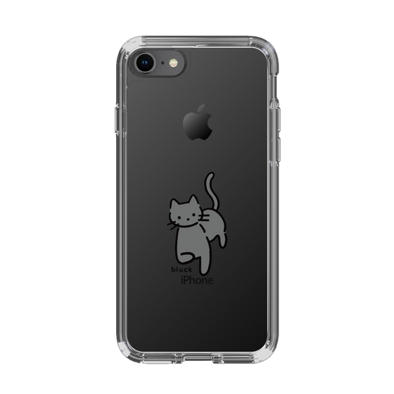Slim Protection Case［ Original - CASEPLAY Cat - black ］