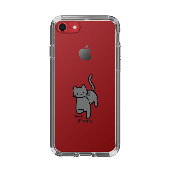 Slim Protection Case［ Original - CASEPLAY Cat - black ］
