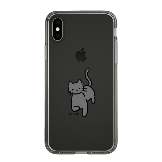 Slim Protection Case［ Original - CASEPLAY Cat - black ］