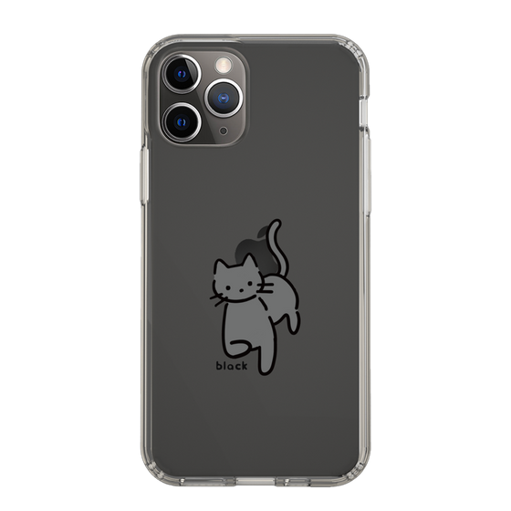 Slim Protection Case［ Original - CASEPLAY Cat - black ］