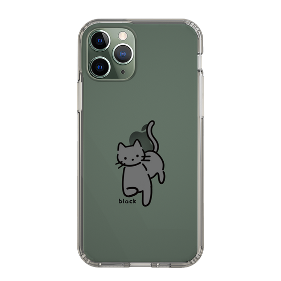 Slim Protection Case［ Original - CASEPLAY Cat - black ］