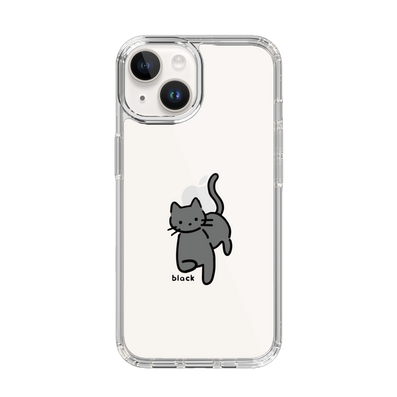 Slim Protection Case［ Original - CASEPLAY Cat - black ］