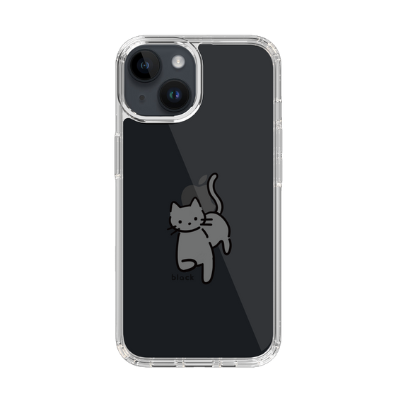 Slim Protection Case［ Original - CASEPLAY Cat - black ］