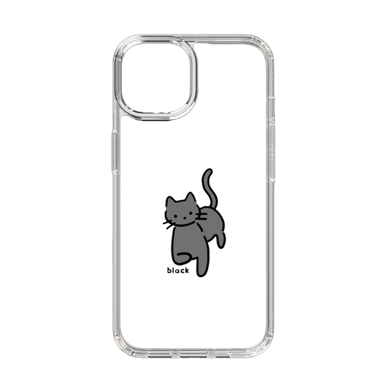 Slim Protection Case［ Original - CASEPLAY Cat - black ］