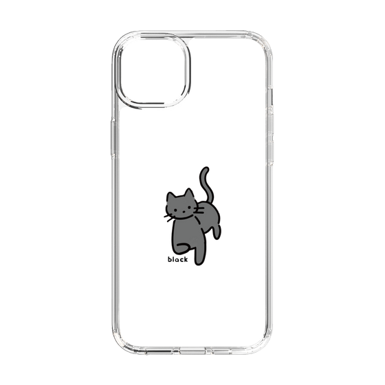 Slim Protection Case［ Original - CASEPLAY Cat - black ］