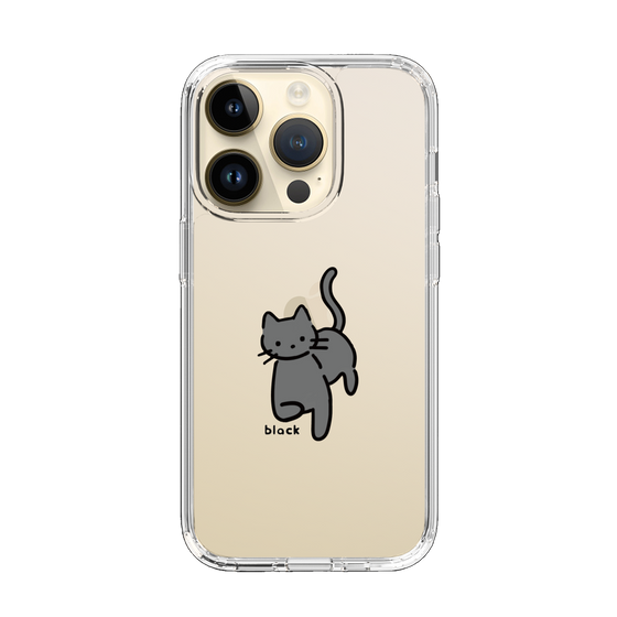 Slim Protection Case［ Original - CASEPLAY Cat - black ］