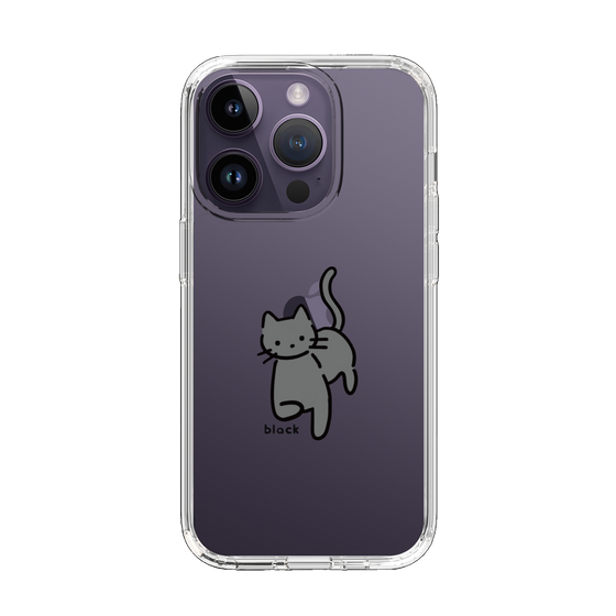 Slim Protection Case［ Original - CASEPLAY Cat - black ］