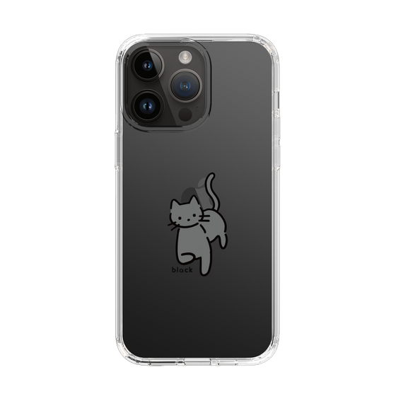 Slim Protection Case［ Original - CASEPLAY Cat - black ］