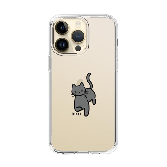 Slim Protection Case［ Original - CASEPLAY Cat - black ］
