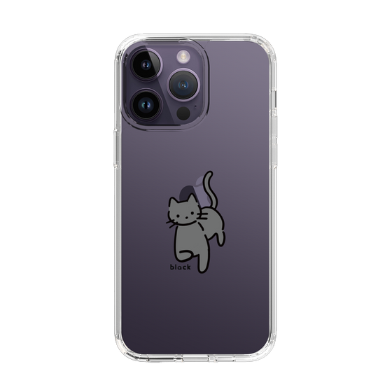 Slim Protection Case［ Original - CASEPLAY Cat - black ］