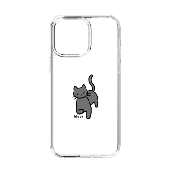 Slim Protection Case［ Original - CASEPLAY Cat - black ］