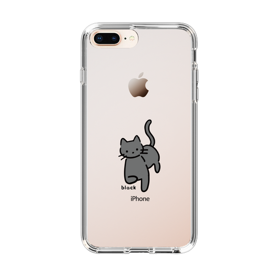 Slim Protection Case［ Original - CASEPLAY Cat - black ］