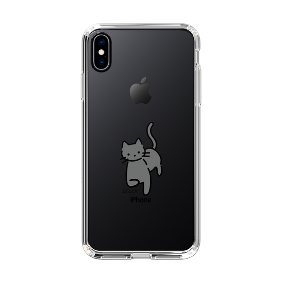 Slim Protection Case［ Original - CASEPLAY Cat - black ］