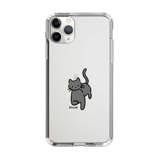 Slim Protection Case［ Original - CASEPLAY Cat - black ］
