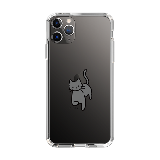 Slim Protection Case［ Original - CASEPLAY Cat - black ］