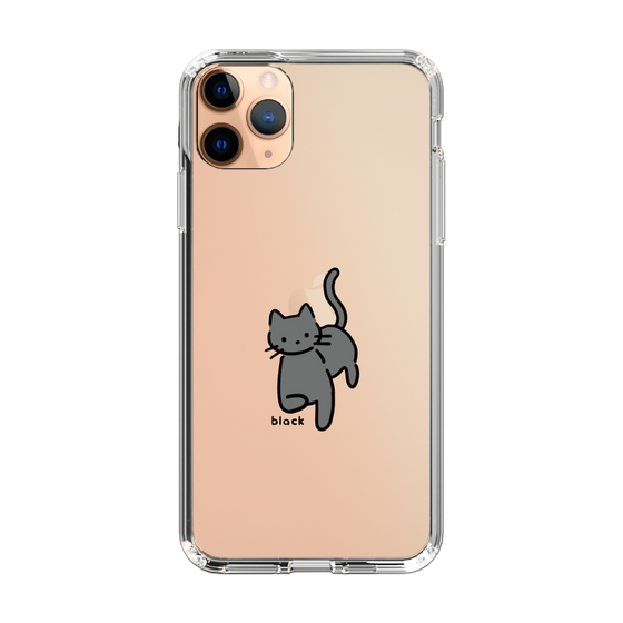 Slim Protection Case［ Original - CASEPLAY Cat - black ］