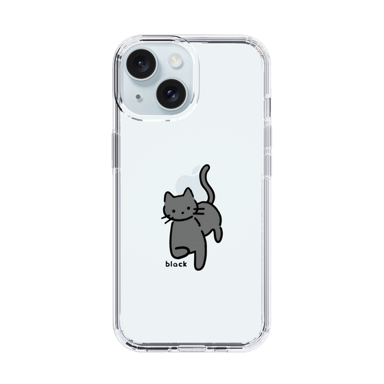 Slim Protection Case［ Original - CASEPLAY Cat - black ］