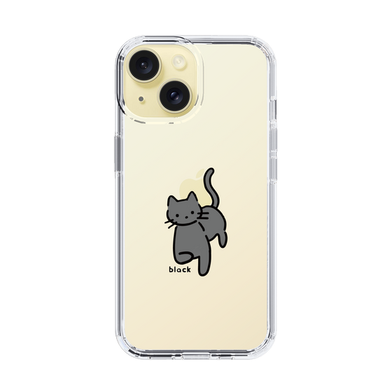 Slim Protection Case［ Original - CASEPLAY Cat - black ］