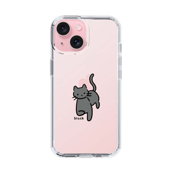 Slim Protection Case［ Original - CASEPLAY Cat - black ］