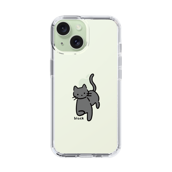 Slim Protection Case［ Original - CASEPLAY Cat - black ］