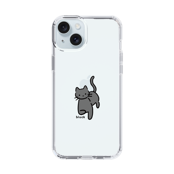 Slim Protection Case［ Original - CASEPLAY Cat - black ］