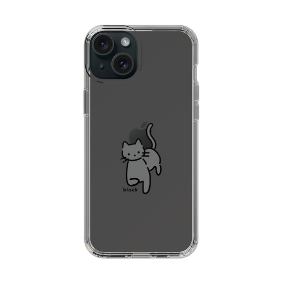 Slim Protection Case［ Original - CASEPLAY Cat - black ］
