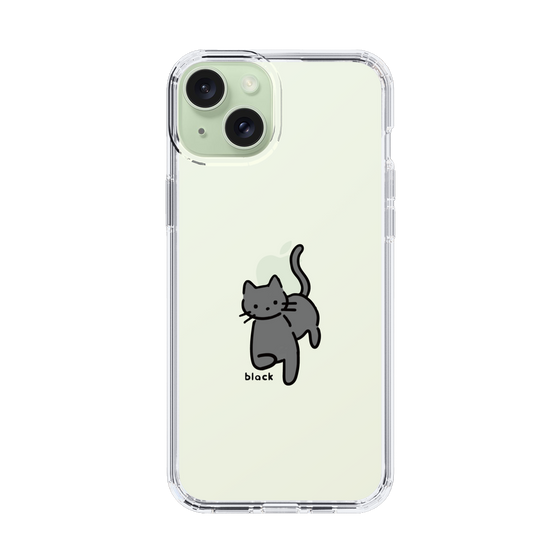 Slim Protection Case［ Original - CASEPLAY Cat - black ］