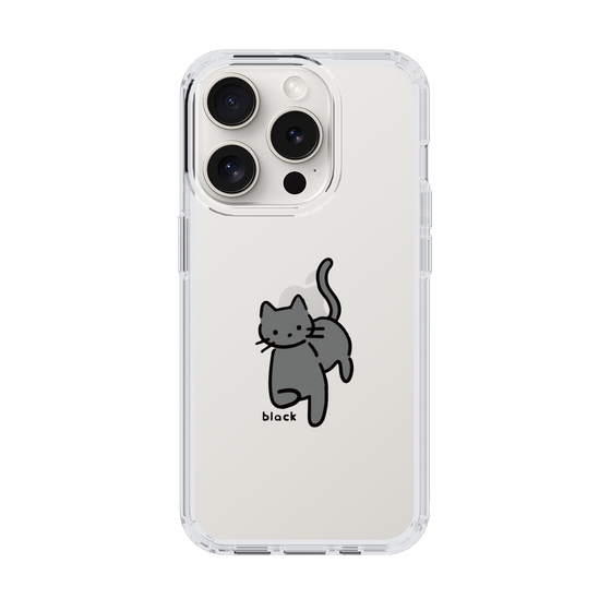 Slim Protection Case［ Original - CASEPLAY Cat - black ］