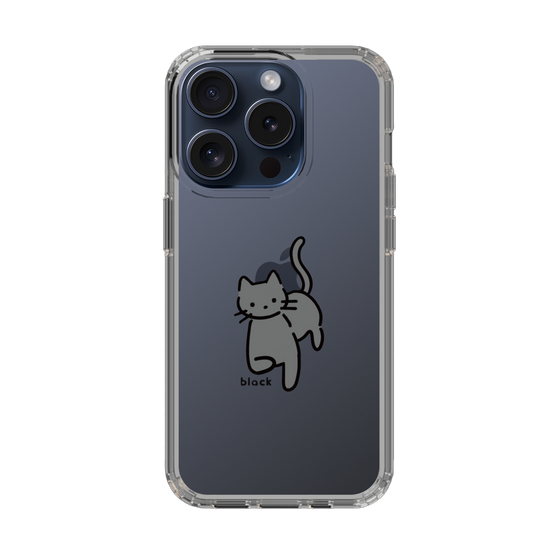 Slim Protection Case［ Original - CASEPLAY Cat - black ］