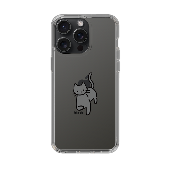 Slim Protection Case［ Original - CASEPLAY Cat - black ］