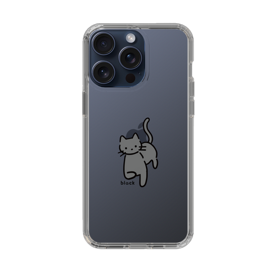 Slim Protection Case［ Original - CASEPLAY Cat - black ］
