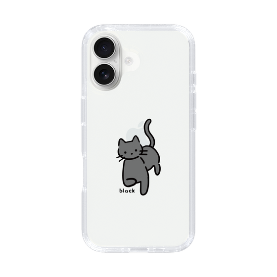 Slim Protection Case［ Original - CASEPLAY Cat - black ］