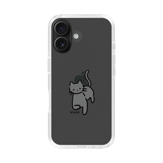Slim Protection Case［ Original - CASEPLAY Cat - black ］