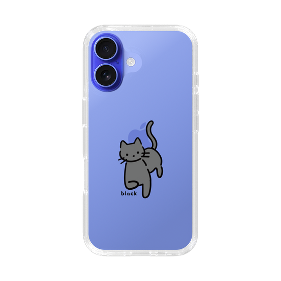 Slim Protection Case［ Original - CASEPLAY Cat - black ］