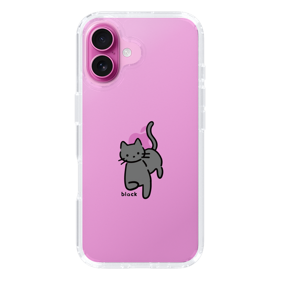 Slim Protection Case［ Original - CASEPLAY Cat - black ］