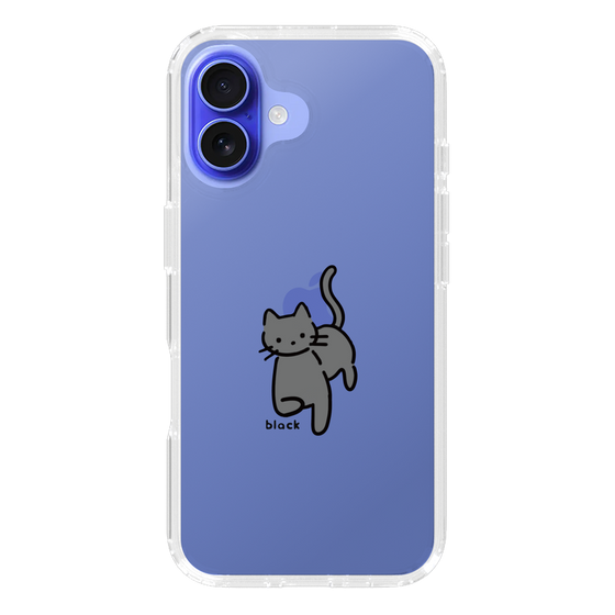 Slim Protection Case［ Original - CASEPLAY Cat - black ］
