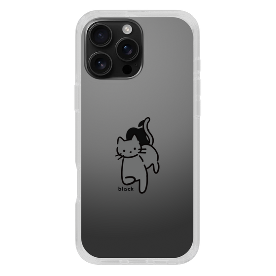 Slim Protection Case［ Original - CASEPLAY Cat - black ］