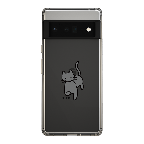 Slim Protection Case［ Original - CASEPLAY Cat - black ］
