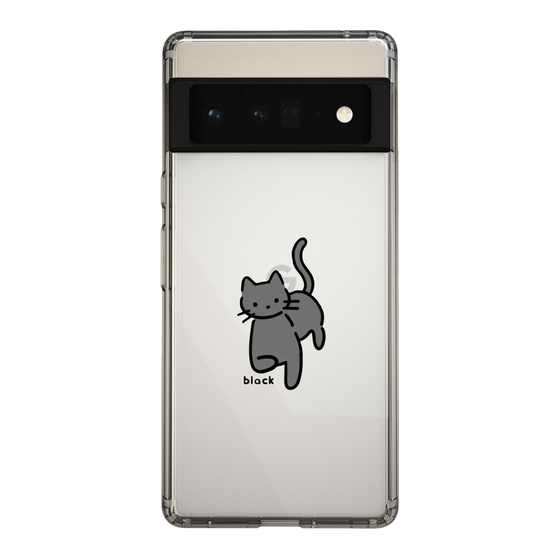 Slim Protection Case［ Original - CASEPLAY Cat - black ］