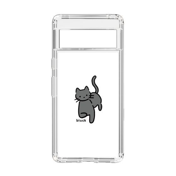 Slim Protection Case［ Original - CASEPLAY Cat - black ］