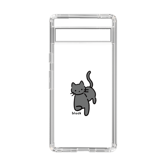 Slim Protection Case［ Original - CASEPLAY Cat - black ］