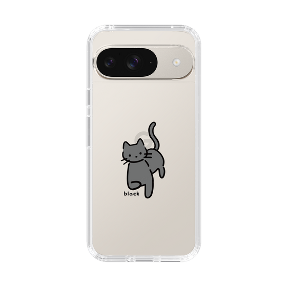Slim Protection Case［ Original - CASEPLAY Cat - black ］