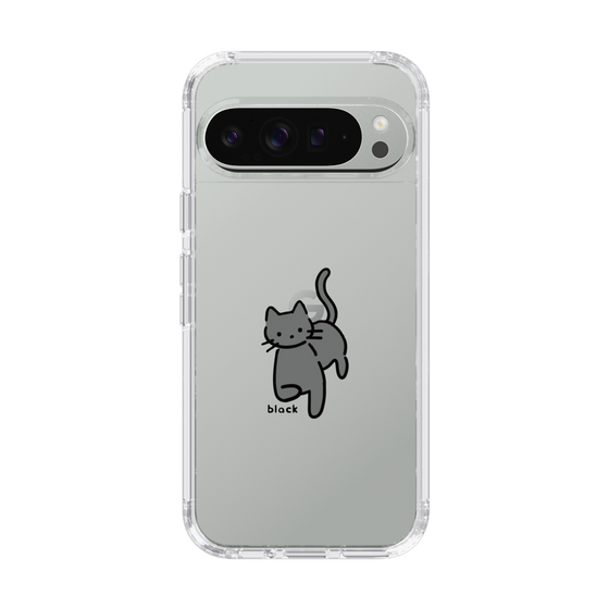Slim Protection Case［ Original - CASEPLAY Cat - black ］