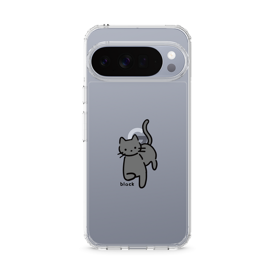 Slim Protection Case［ Original - CASEPLAY Cat - black ］