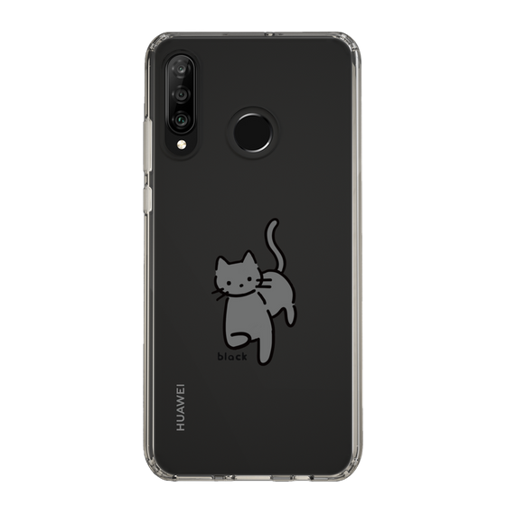 Slim Protection Case［ Original - CASEPLAY Cat - black ］