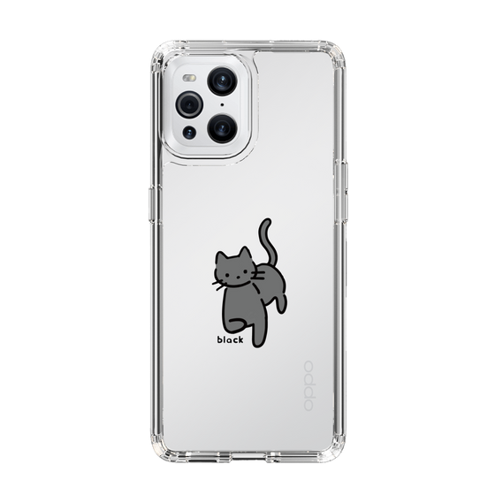 Slim Protection Case［ Original - CASEPLAY Cat - black ］