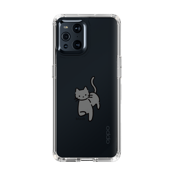 Slim Protection Case［ Original - CASEPLAY Cat - black ］