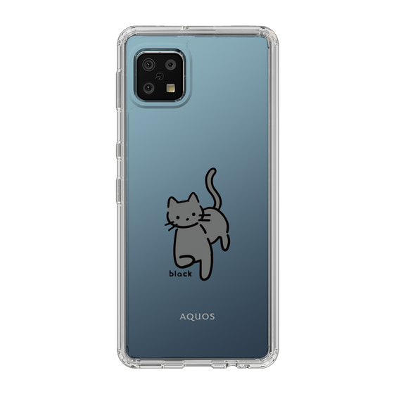 Slim Protection Case［ Original - CASEPLAY Cat - black ］