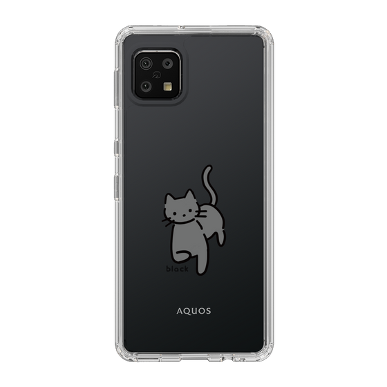 Slim Protection Case［ Original - CASEPLAY Cat - black ］